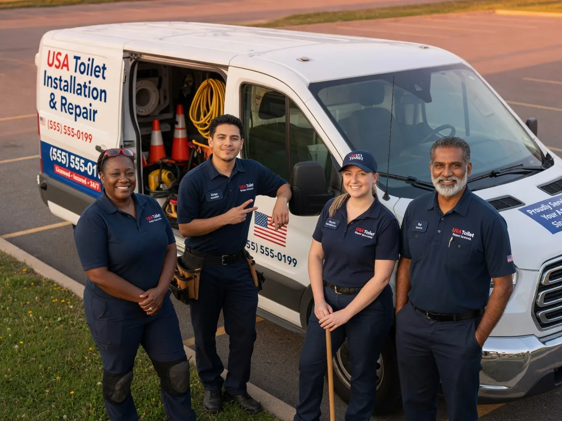 Toilet Installation company in Lenzburg, IL